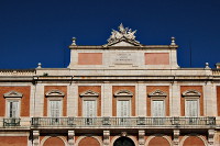 [Particolare dell'ala Nord del Palacio Real di Aranjuez.]