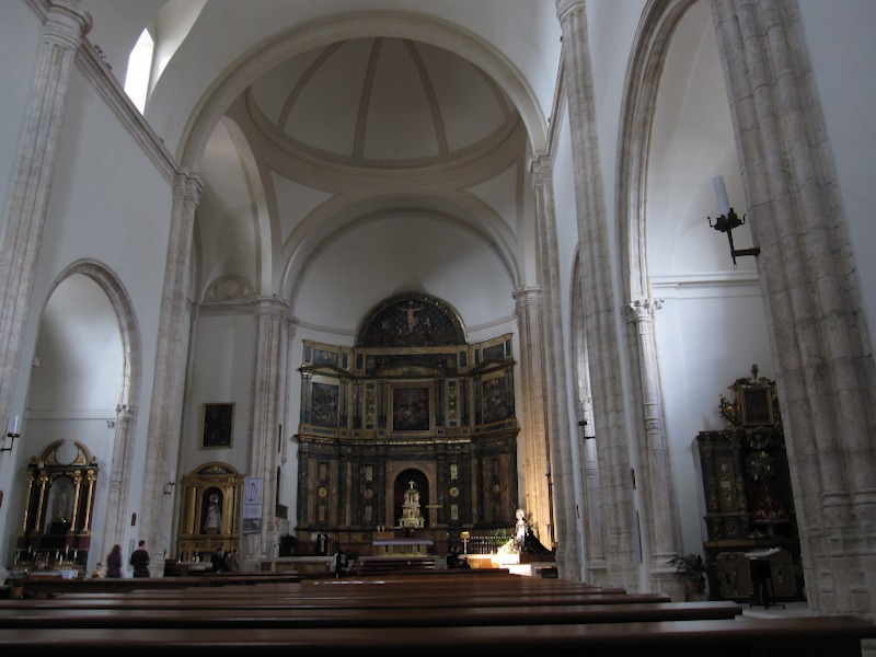 [Interno della Iglesia de la Asunción a Chinchón]