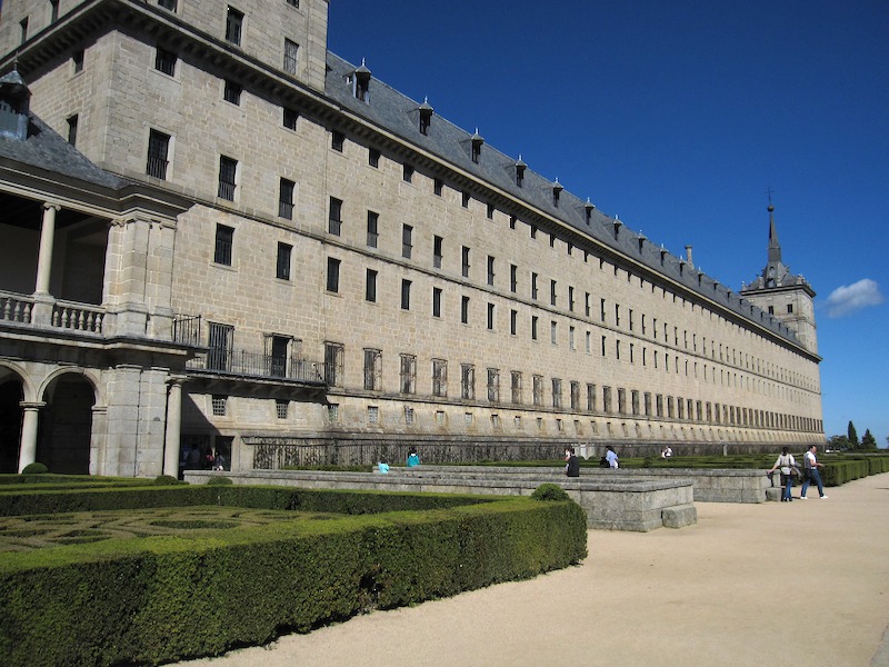 [Lato Sud dell'Escorial]