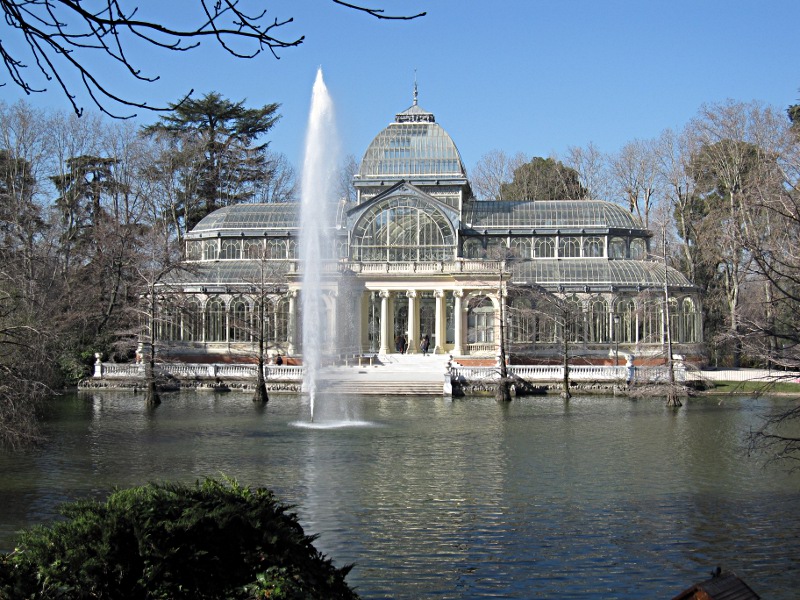 [Palacio de Cristal nei giardini del Buen Ritiro, Madrid]