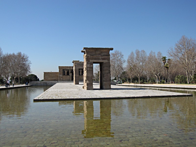 [Templo Debod a Madrid]