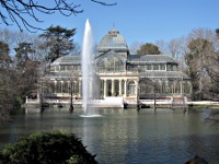 [Palacio de Cristal nei giardini del Buen Ritiro, Madrid]
