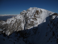 [La vetta del Monte Generoso vista dal versante Occidentale]