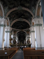 [Navata centrale della cattedrale di San Gallo]