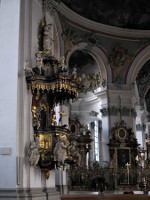 [Pulpito barocco della Cattedrale di San Gallo]
