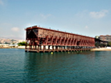 [Il Calbe Inglés, pontile ferroviario di Almería]