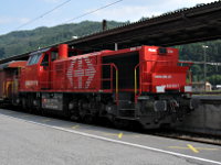 [Locomotiva diesel Am 843 delle Ferrovie Federali Svizzere assegnata al treno antincendio di Chiasso]